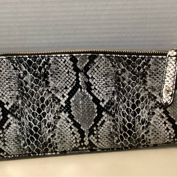 Kate Landry Snake Skin Look Purse shoulder bag - Picture 3 of 6